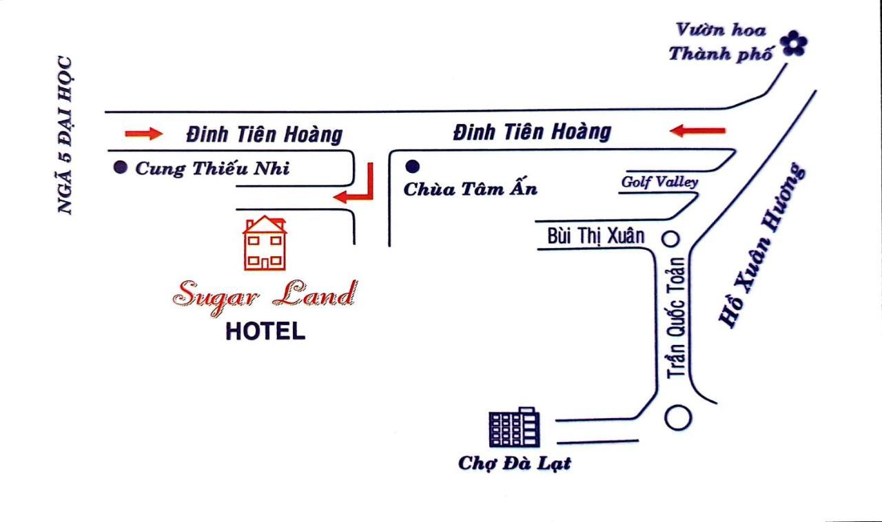 Sugar Land Villa Hotel Dalat Exterior foto